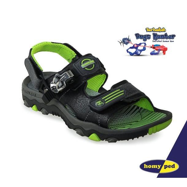 HOMYPED SHOOTER 02 Sandal Gunung Anak Black/Green