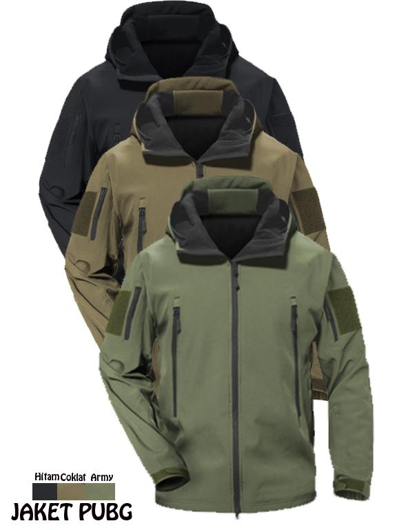 JAKET PUBG TAD Tactical Waterproof OutDoor Gunung BAHAN IMPOR TERSEDIA 3 WARNA PROMO