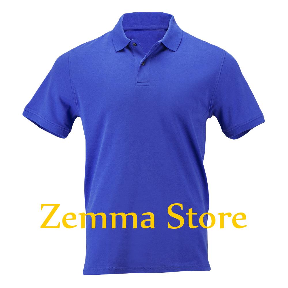Zemma Store - Kaos Kerah Polos Model Polo Shirt Pendek Lacos Pique