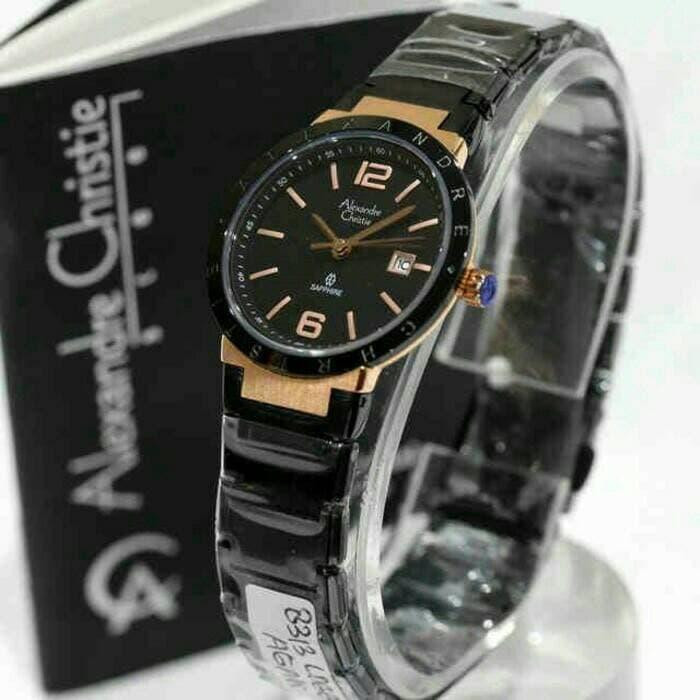 ALEXANDRE CHRISTIE AC 8313 WANITA ORIGINAL KACA ANTI GORES ROSEGOLD