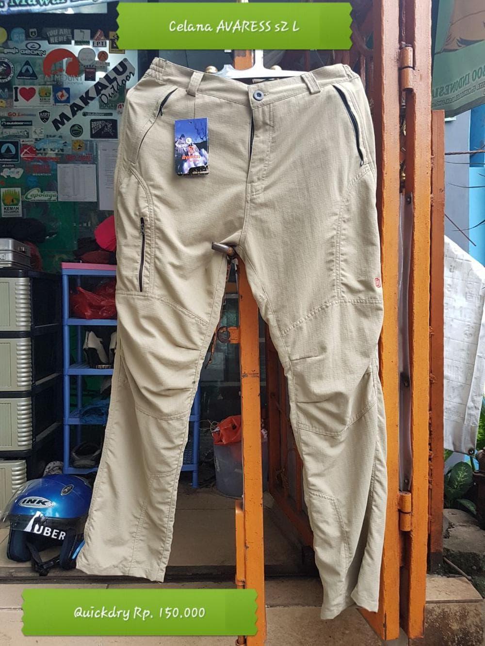 celana panjang AVARES cream size L quickdry bukan CONSINA REI Diskon