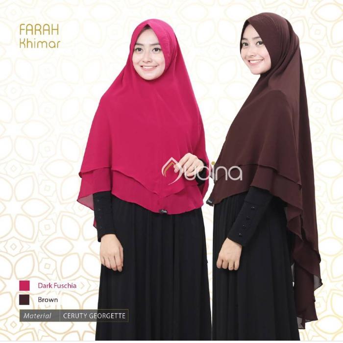 KHIMAR ceruty Terbaru jumbo 2 layer hijab jilbab syari kerudung