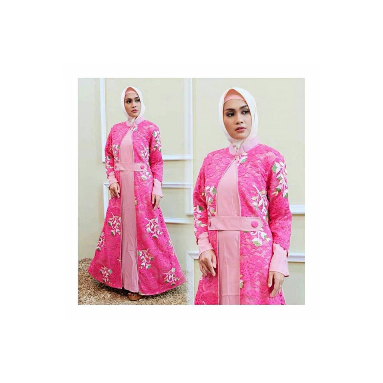 KEBAYA MUSLIM PREMIUM / GAMIS SYAR'I MODERN/ BAJU LEBARAN MURAH CANTIK