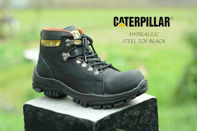 Sepatu Boots pria caterpillar Hidraulik safety shoes caterpilar midle boot sepatu caterpillar sepatu boot caterpillar boot midle hitam coklat tan kerja lapangan tracking gunung casual sneakers touring kerja lapangan safety shoes pria