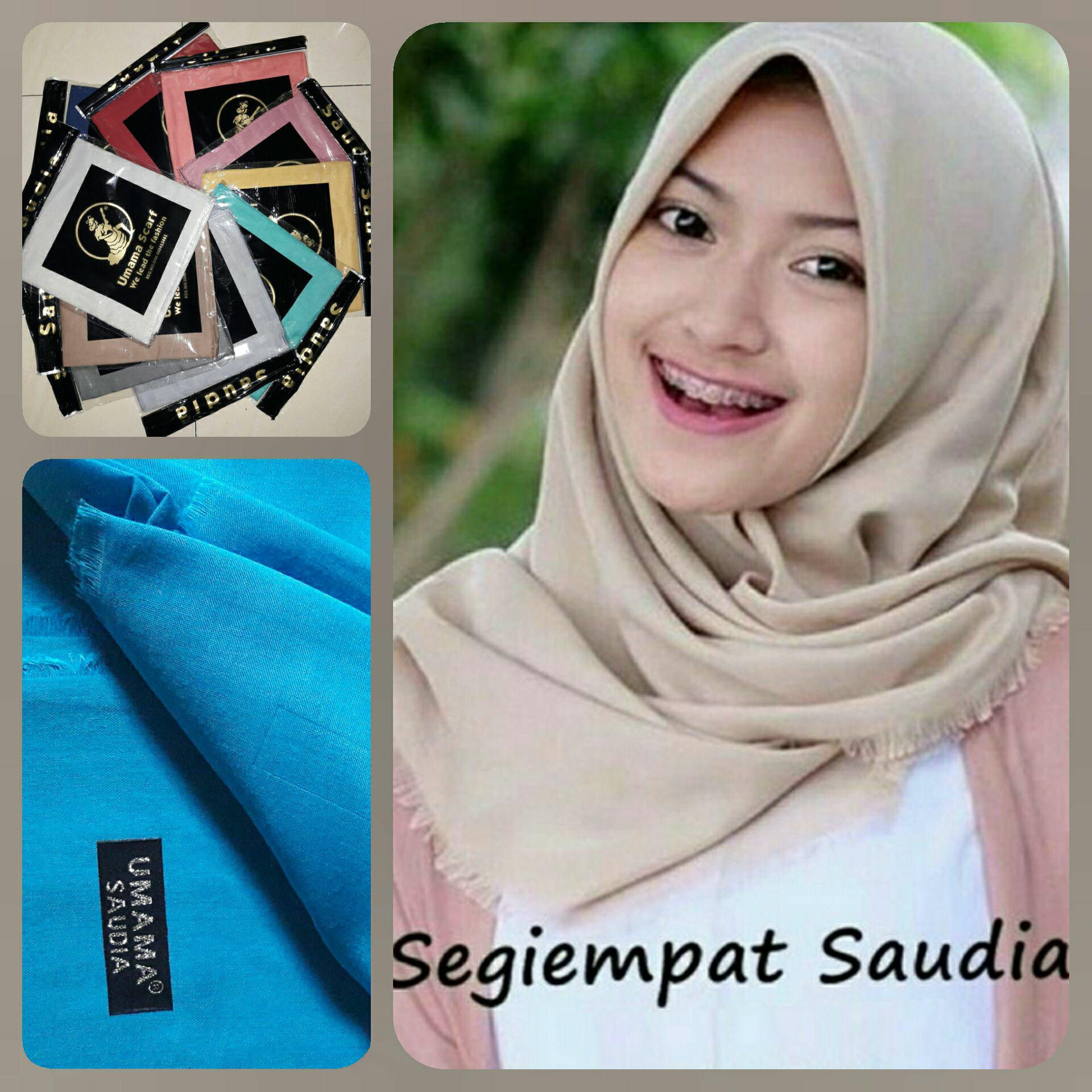 Hijab Segiempat Saudia Rawis Umama Scarf