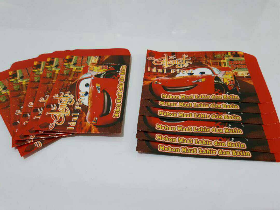 OBRAL MURAH Amplop/ Angpao Lebaran The Cars Isi 100