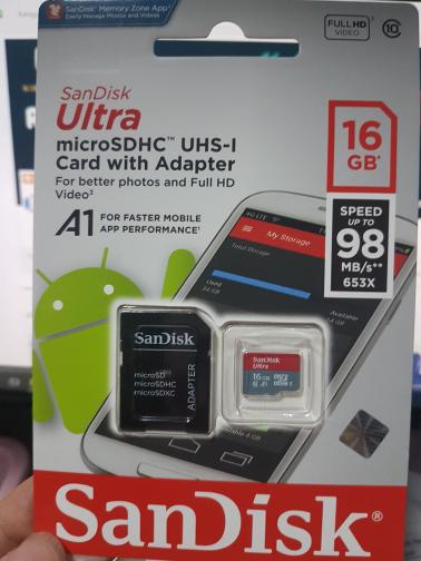 HOT DEALS!! Micro SD Sandisk Ultra 16GB Class 10 80MB/s microSDHC Card UHS-1 red TERMURAH / MURAH / PACKING RAPIH / PENGIRIMAN CEPAT