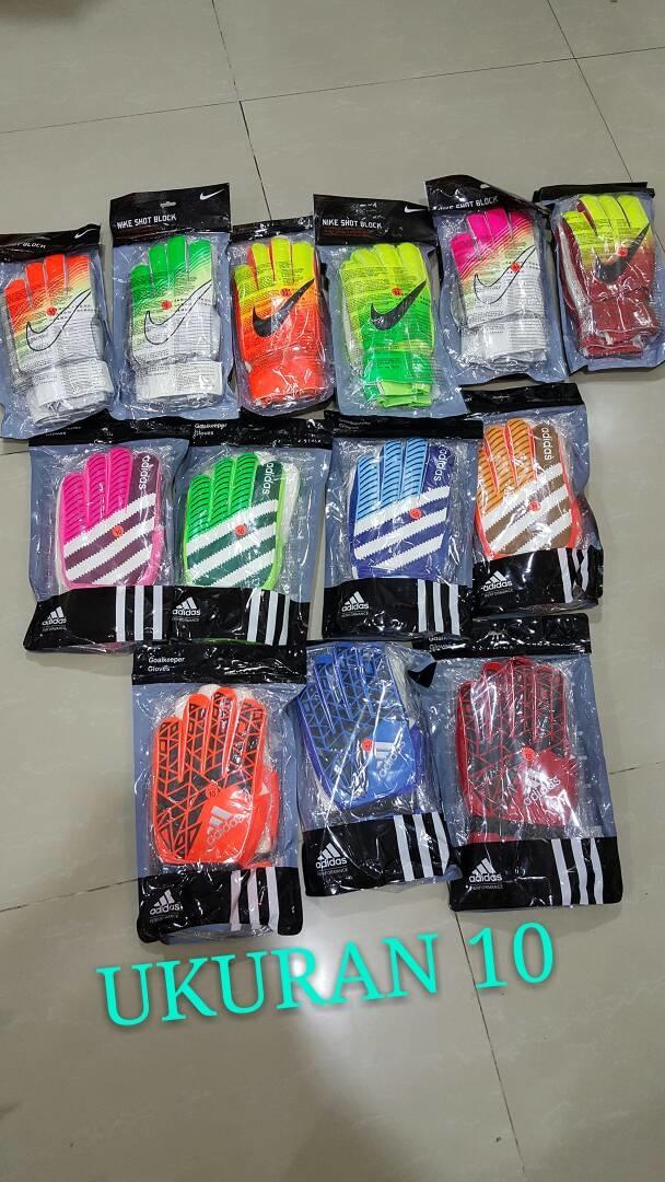 Sarung Tangan Kiper Bola Dan Futsal Adidas Nike Tulang