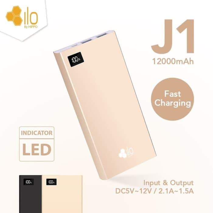 Hippo Ilo Power Bank J1 12000 mAh Fast Charging