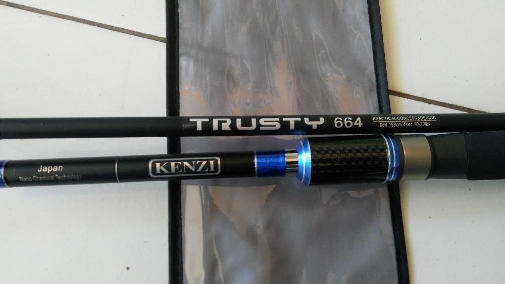 Joran Spinning Kenzi Trusty 664 198 Cm Line 10-20 Lb