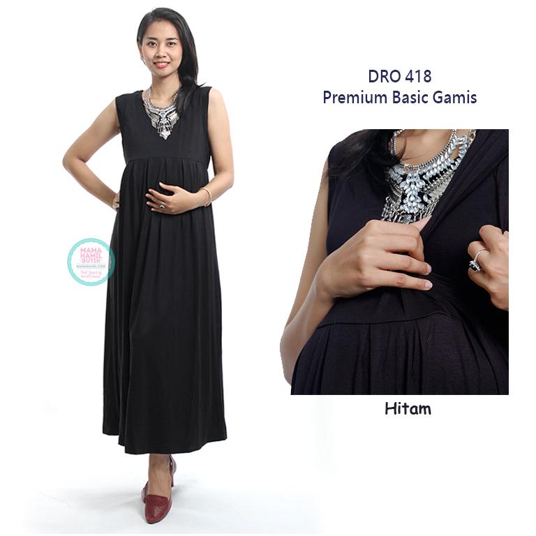 Mama Hamil Baju Hamil Gamis Menyusui Kaos - DRO 418