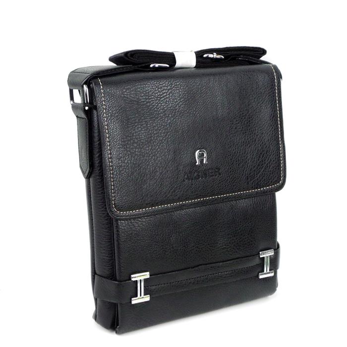 Tas slempang cowok - Sling Bag - Waist Bag - travel bag - Slingbag Pria - Tas Selempang AIGNER ANR BLACK