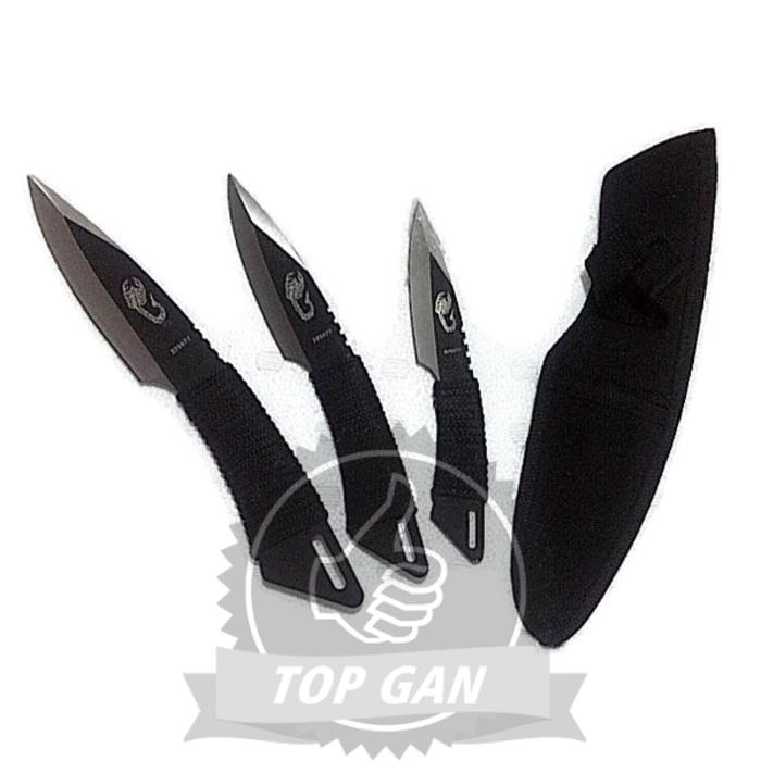 Best Top Seller!! Pisau Lempar Kunai Scorpion Model Ekor Kalajengking - ready stock
