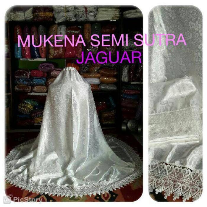 MUKENA DEWASA SEMI SUTRA RENDA LOVE - MUQEENA