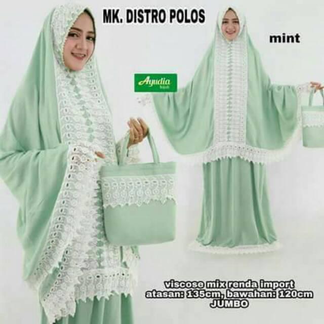 Mukena distro polos dian sastro ()