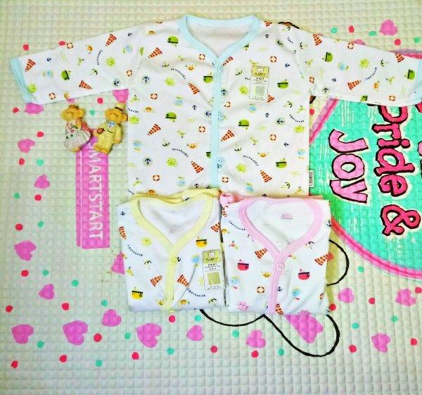 Setelan Lengan panjang baju celana bayi baby Fluffy murah ukuran M