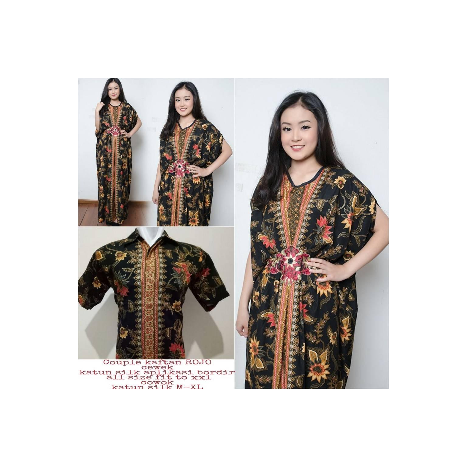 Couple Dress Gamis Kaftan Kemeja Bigsize Jumbo XXXL Hamil Pesta