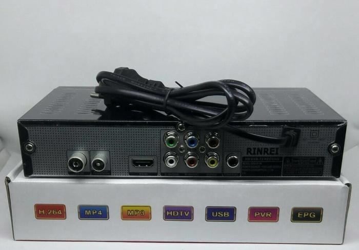 DVB T2 Set Top Box Digital Tv Receiver RINREI DRN-511W