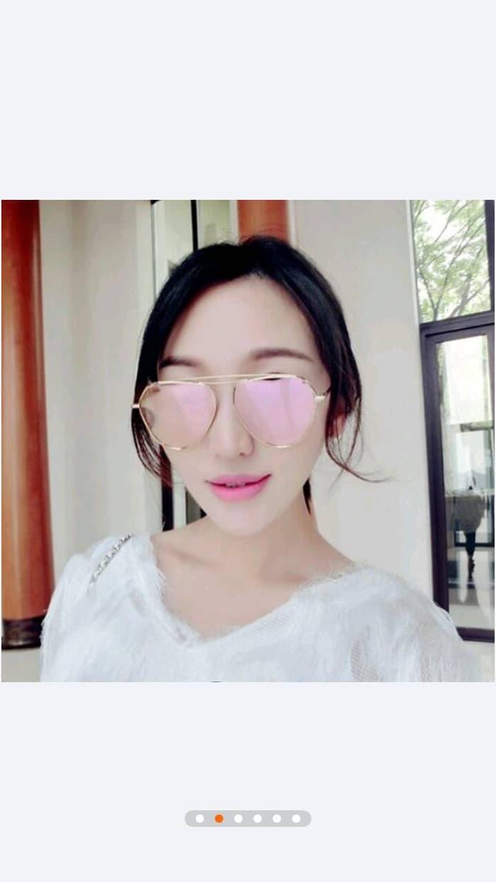 Promo Tearu! Kacamata Wanita / Dior HK011 + Lensa Anti UV + Box Resleting Best Seller