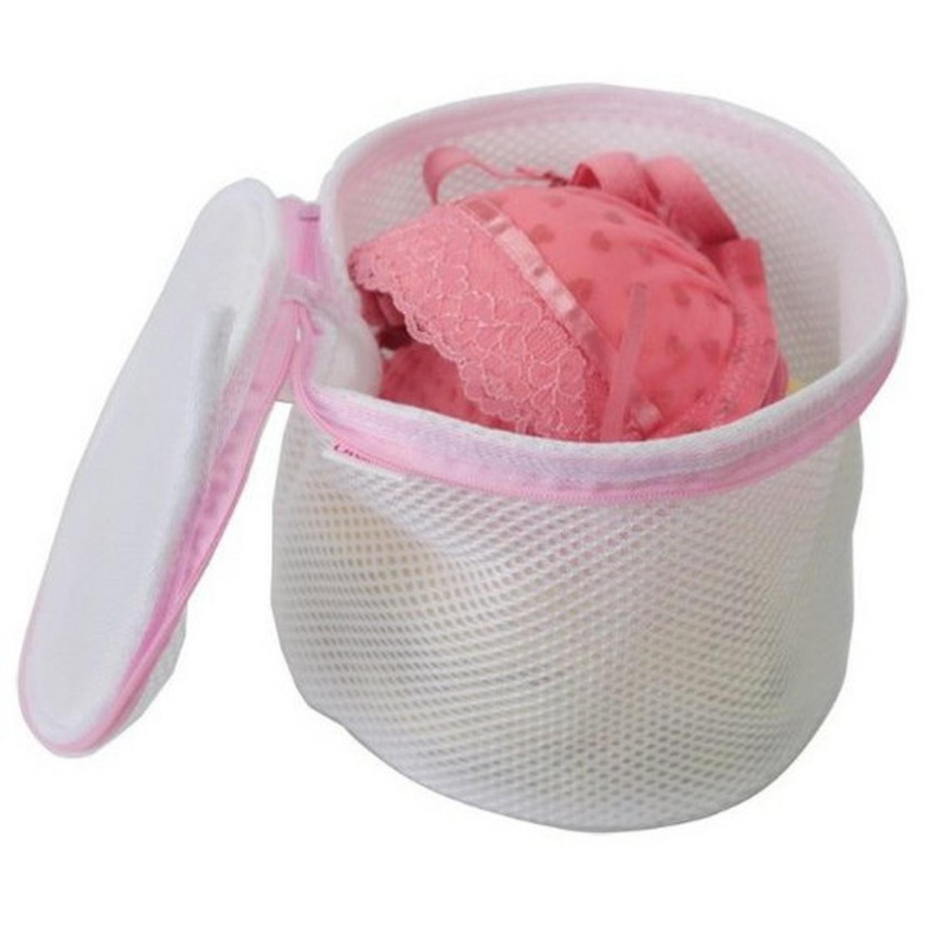 Lullaby tempat Cuci Bra Mesin Cuci Double Layer Bra Laundry Bag