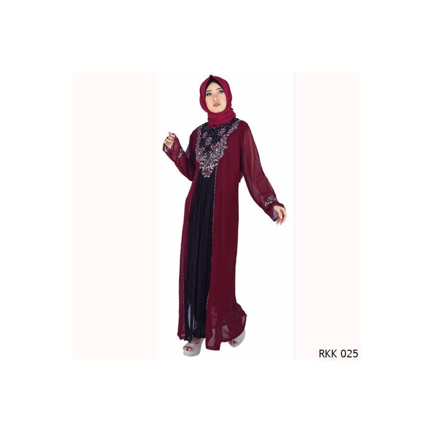 baru Baju Gamis Pesta Cocok untuk Lebaran