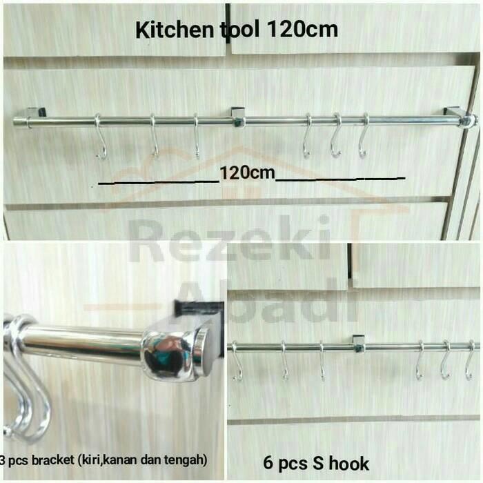 Kitchen Tool Gantungan Kuali 120cm Gantungan Panci