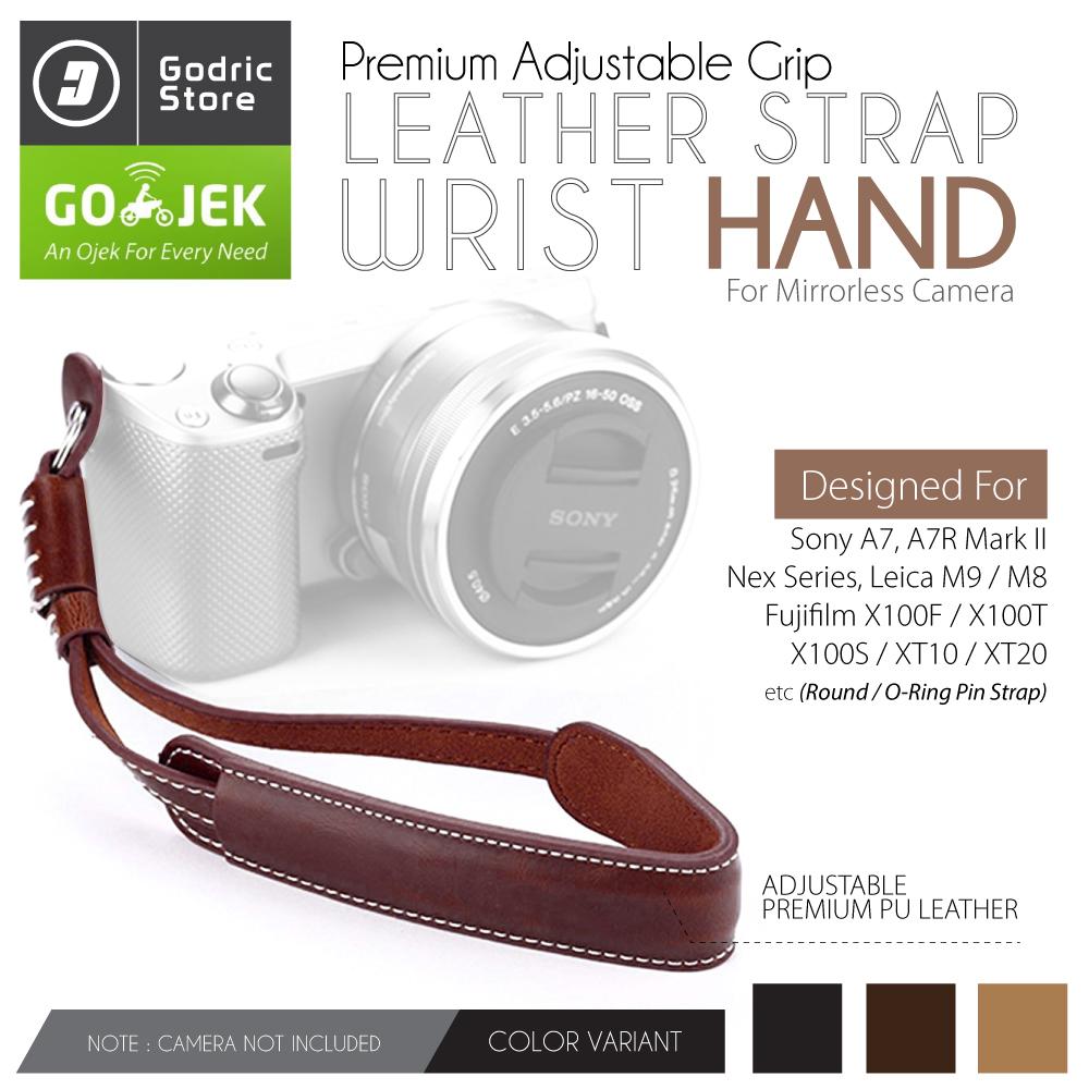 Godric Hand Strap Wrist Strap O-Ring Kamera DSLR Mirrorless Fujifilm Sony Canon Nikon etc