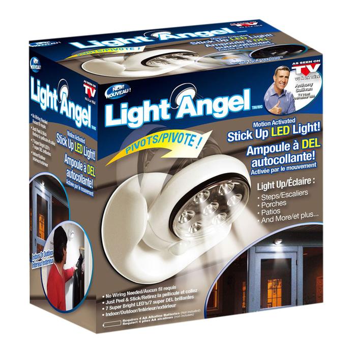 Light Angel Motion Activated Stick Up LED Light Lampu LED Sensor Gerak / Lampu LED Putih / Lampu LED Hias