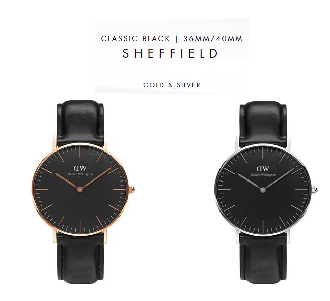 Daniel Wellington Classic Black ORIGINAL Garansi Indonesia 1 Tahun