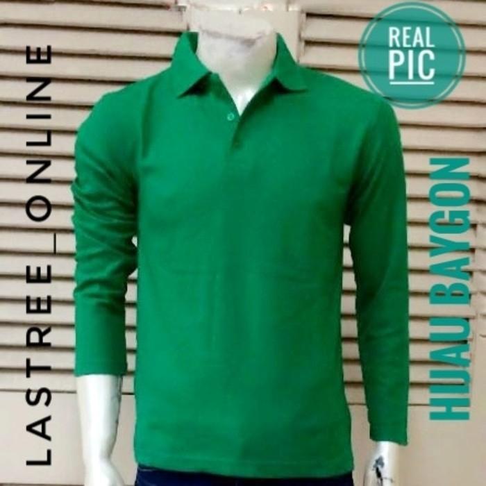 Polo Shirt Pria Lacoste Lengan Panjang 