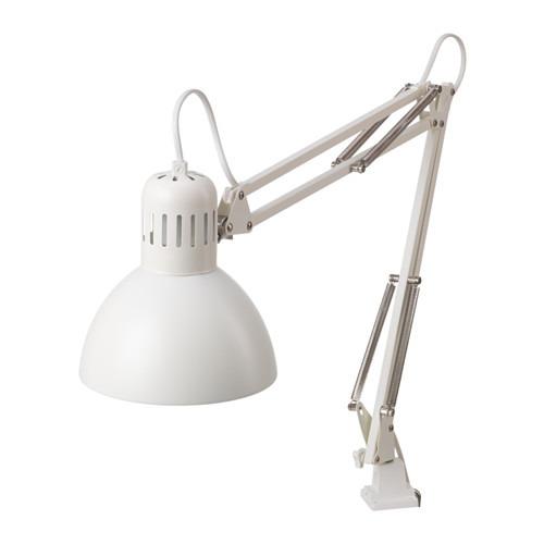 IKEA TERTIAL Lampu kerja elegan warna putih