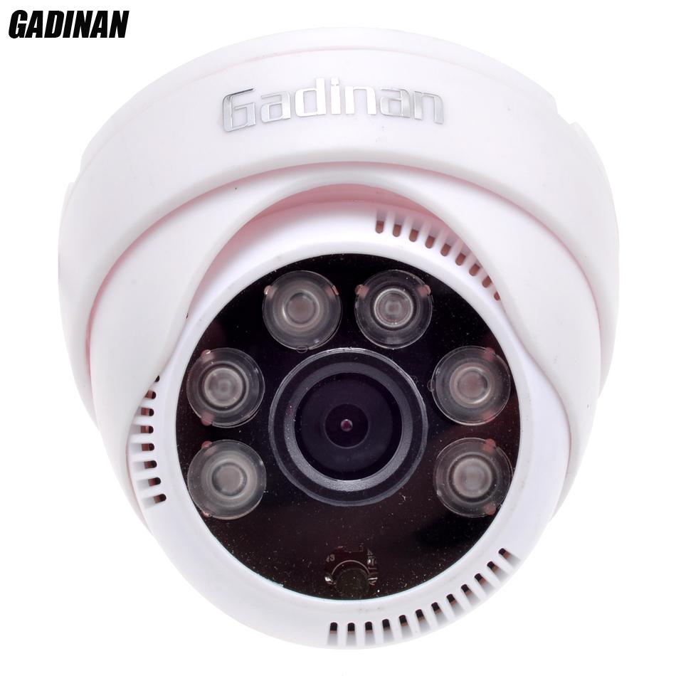 Gadinan Analog CMOS 800TVL 1000TVL IR-CUT Filter 2.8 Mm Lensa Sudut Lebar Modus Malam Keamanan Kubah Dalam Ruangan Kamera CCTV Keluaran BNC (PAL) -Intl