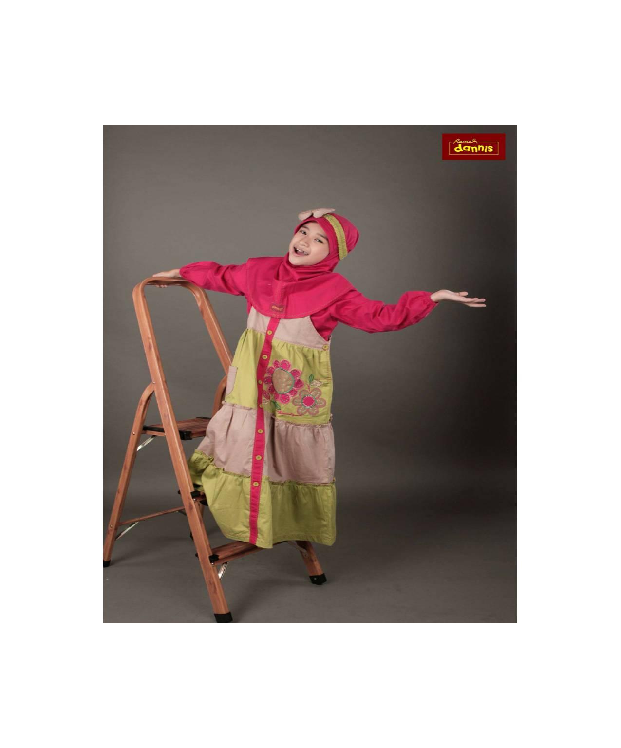 Dannis baju muslim anak size 9
