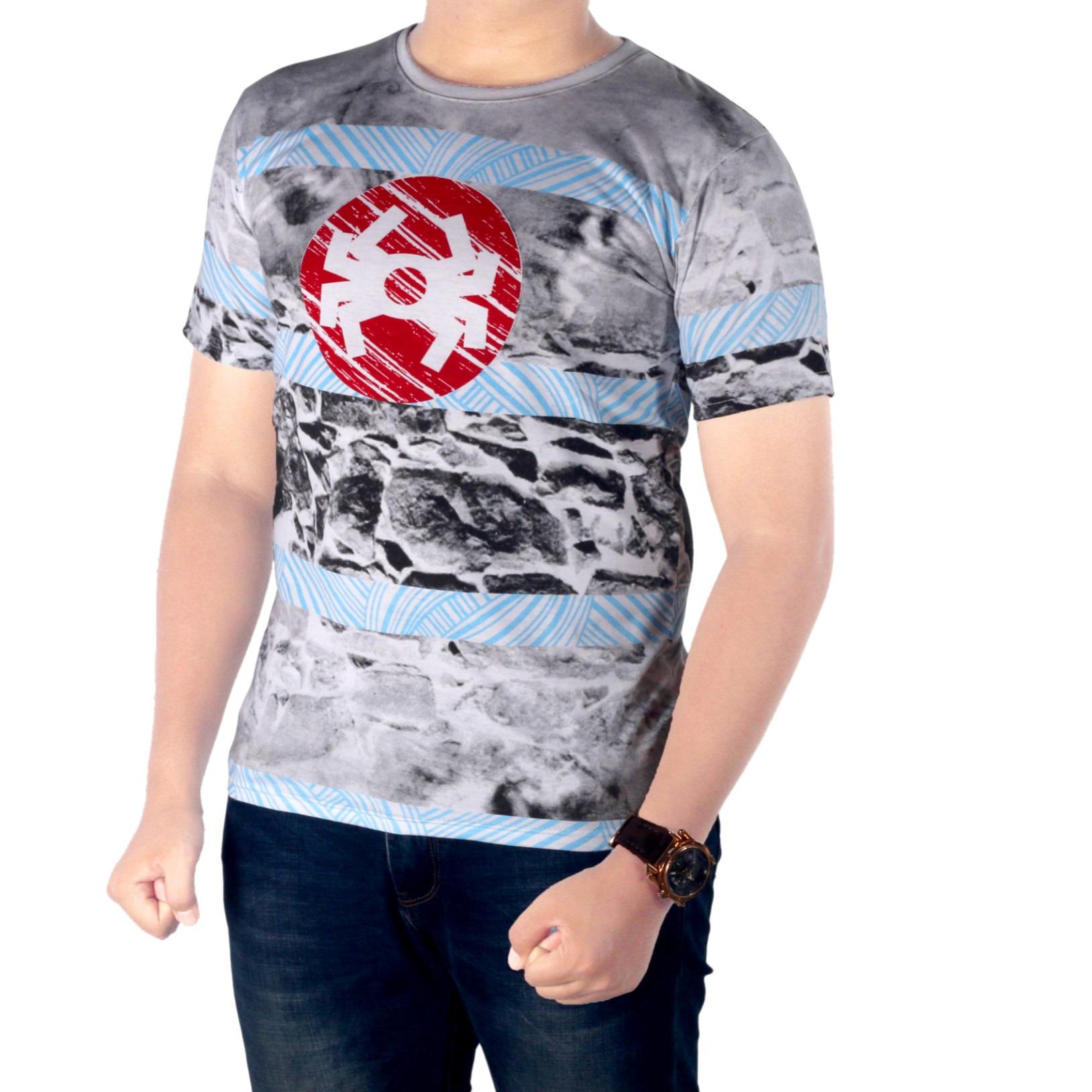 bsg_fashion1 Kaos Pria Abstrak/kaos oblong/kaos distro/kaos t-shirt/t-shirt o-Neck/kaos lengan pendek/kaos polos/t-shirt raglan/kaos pria II 5456 BLACK