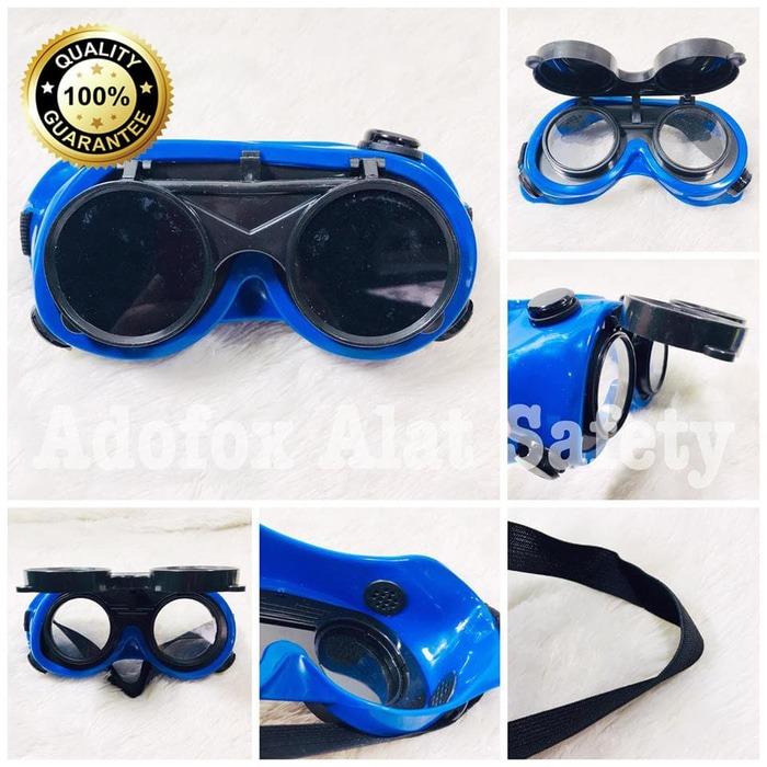 Welding Googles Merek TORA Kacamata Safety Pelindung Las