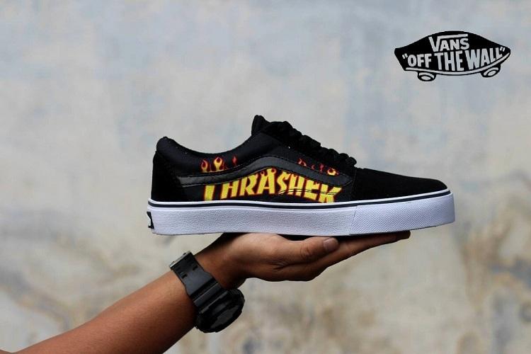 SEPATU VANS PRIA KARAKTER MUSIC /SKETBOARD THRUSER