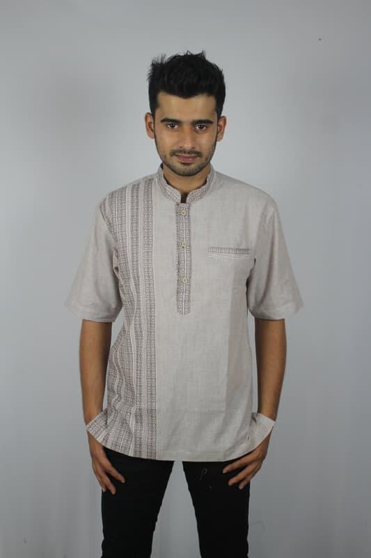 Baju Koko pria kasual, Busana muslim pria kode Adypd03br Coklat - Baju koko muslim pria terbaru / Baju koko muslim pria termurah / Baju koko muslim pria berkualitas / Baju koko muslim pria trendy / baju casual / kemeja pria / baju koko lebaran / baju koko