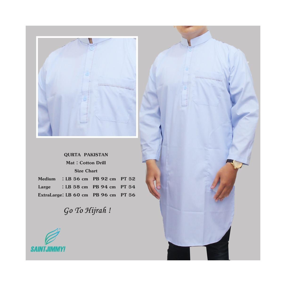 jjubah gamis / baju muslim / kemeja muslim / koko ikhwan / kurta pakistan