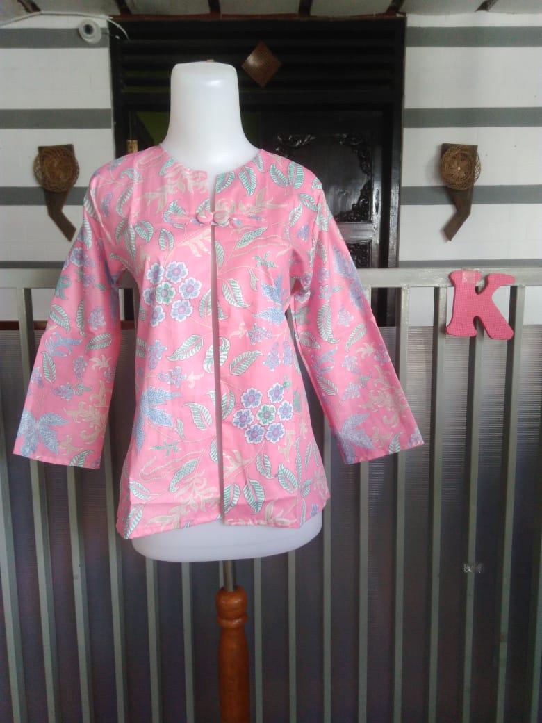 Bolero batik warna pastel size fit L