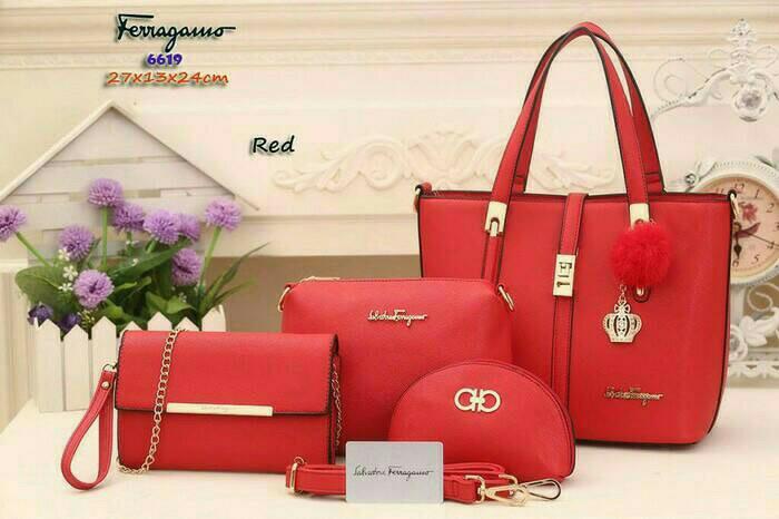 Tas Salvatore Ferragamo 6619 Set 4in1