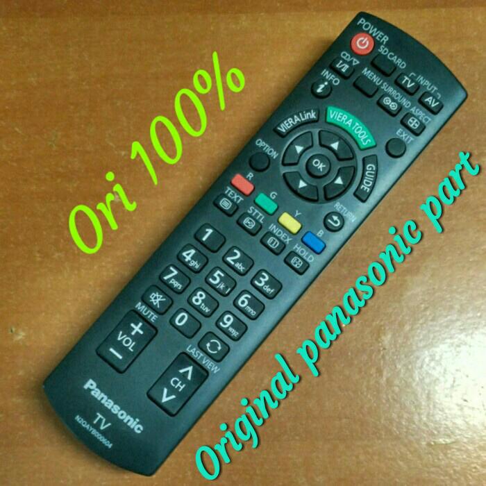 Terbaru!! Remot Remote Control Led Lcd Plasma Tv Panasonic Original Ori Asli - ready stock
