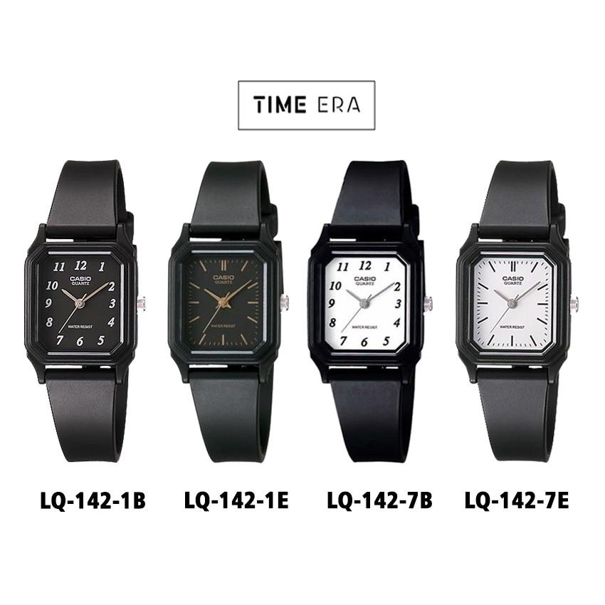 Jam Tangan Casio Original (semua variasi) LQ-142 / LQ142 - Wanita - Analog - Karet