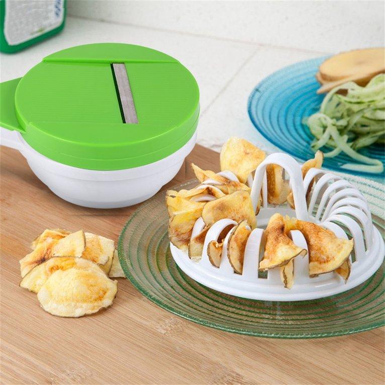 Anext Korea DIY Microwave Kentang Keripik Maker Tidak Beracun Keripik Kentang Panggang Mesin