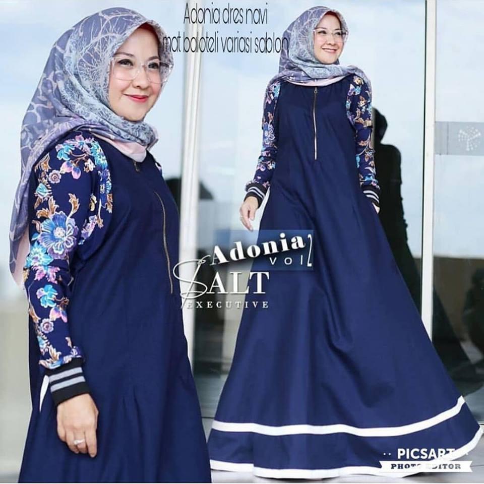 JUAL BAJU MUSLIM REMAJA | Adonia Dress Mustard