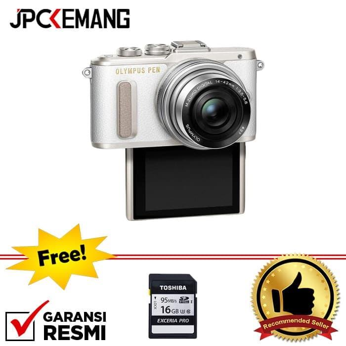 OLYMPUS PEN E-PL8 WITH M.ZUIKO 14-42mm EZ Free Toshiba SDHC 16GB jpckemang GARANSI RESMI