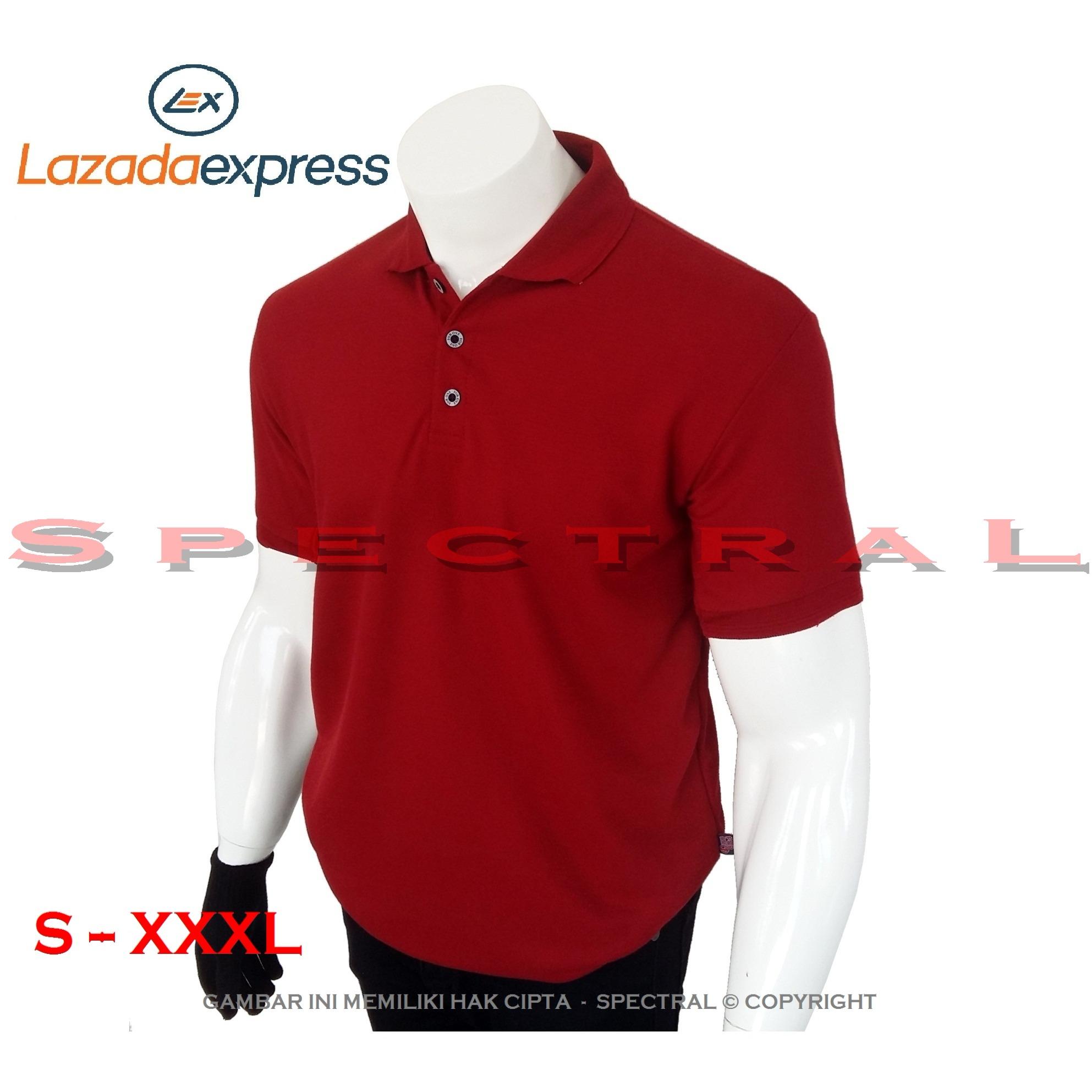 Spectral – 22 WARNA - S M L XL XXL XXXL 2L 3L Polo Shirt Kaos Distro T-Shirt Fashion Pria Wanita Cowo Cewe Baju Shirt Jakarta Bandung Terbaru Baru Now Kekinian Atasan Pakaian Polos Murah Bagus Keren Lengan Kerah Berkerah Lacos Sport Olahraga Casual Formal