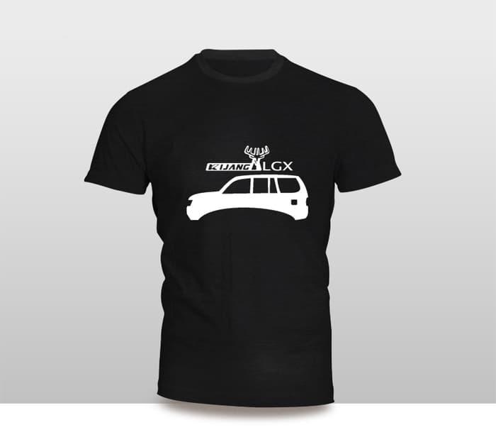 Kaos Baju Pakaian MOBIL TOYOTA KIJANG LGX SILUET Murah - Putih, XS - LBQbMl