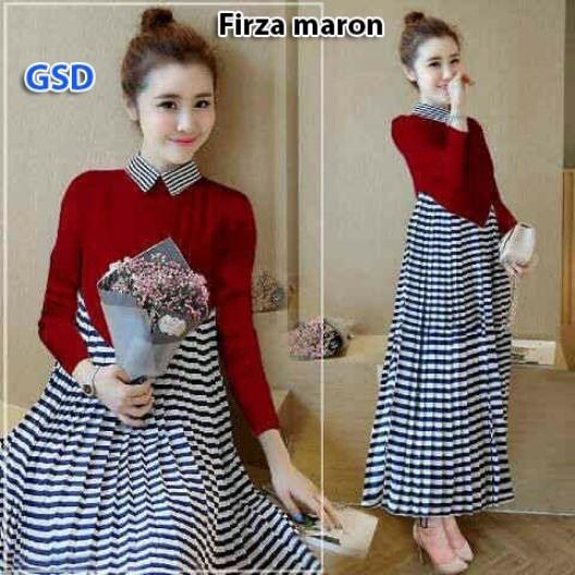 dress wanita / dress muslim / dress kaos / maxi dress / maxi fashion / maxi firza