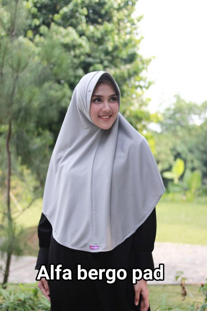 Jilbab Instan Alpha Bergo Antem Nibras