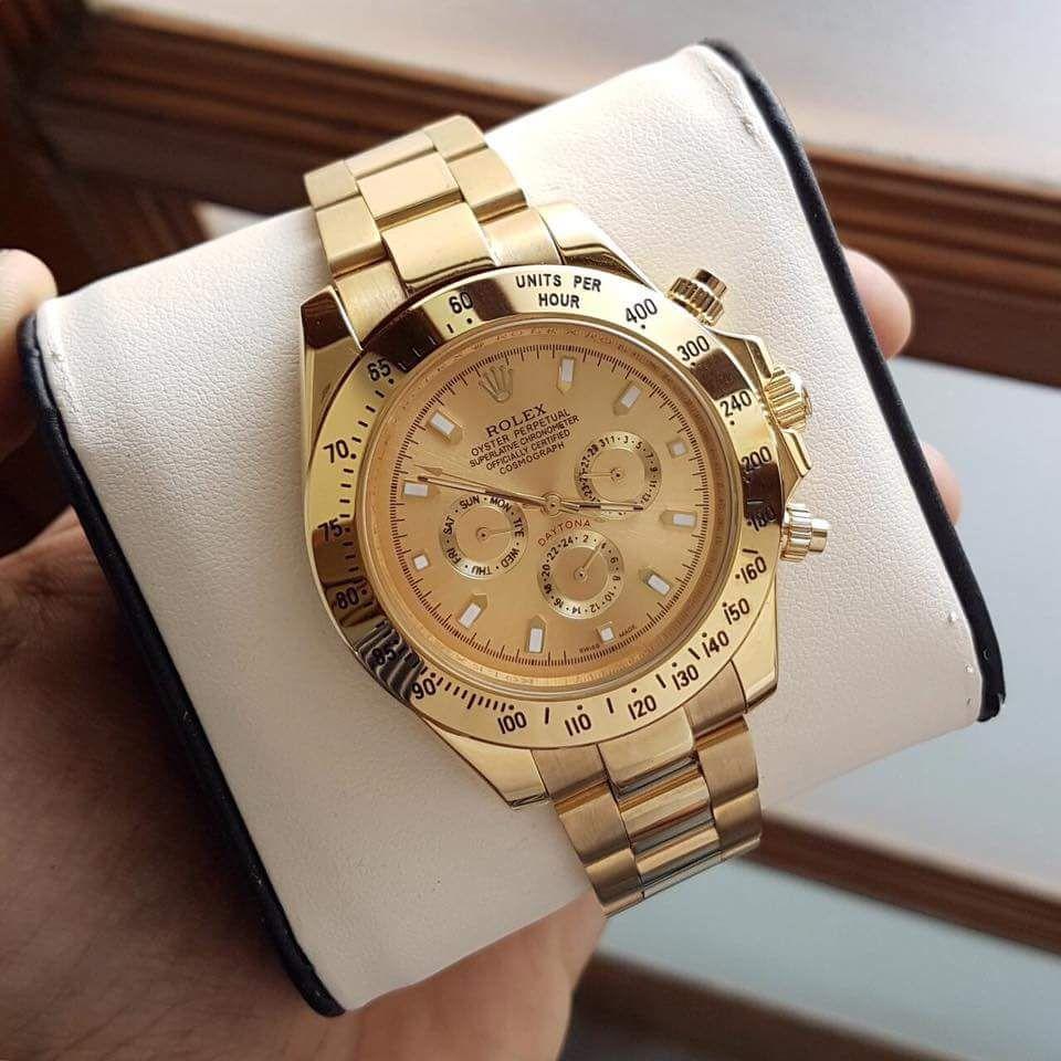 Jam Tangan Rolex_Daytona Cosmograph Full Gold Automatic